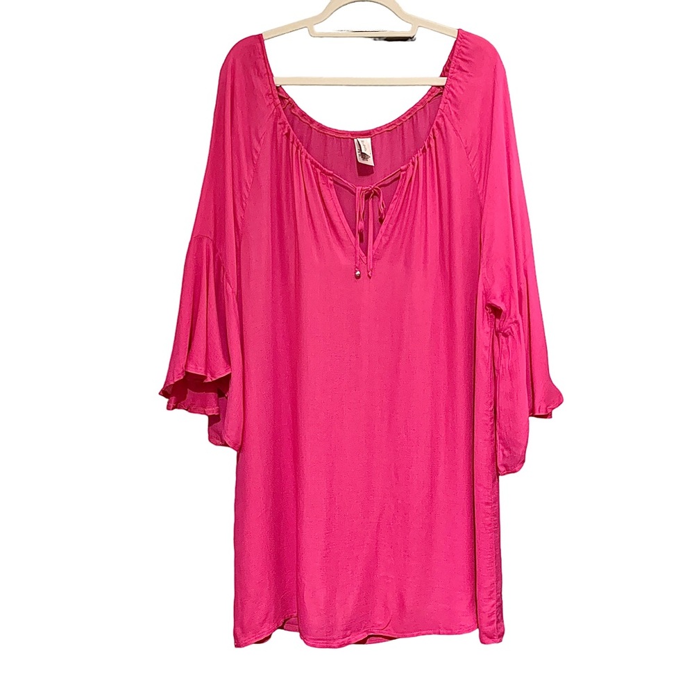 Kim Roger’s pink coverup